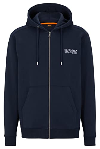 BOSS Zelogox Koszulka męska, Dark Blue404, L