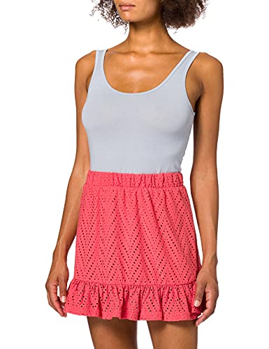 Vero Moda Damska krótka spódnica Vmleah Hw JRS Ga, Koral przyprawiony, XS