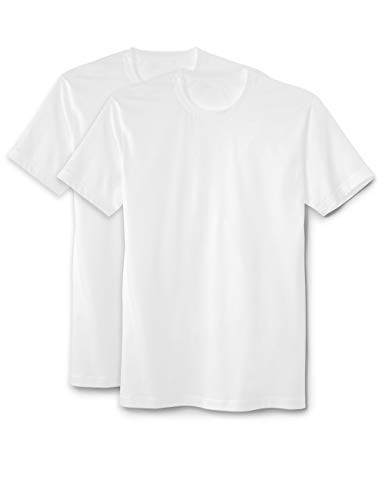 CALIDA Męski T-shirt, biały, 46/48 PL