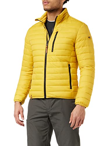 Camel active Lekka pikowana kurtka bez kaptura Kurtka Mężczyźni, Gelb, 106