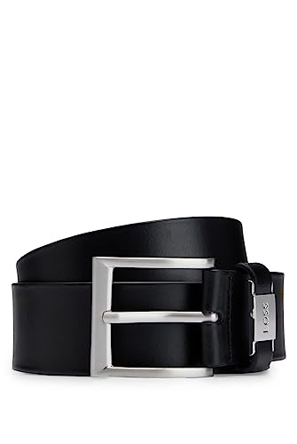 BOSS HUGO męski pasek skórzany Connio 50224631, -001 Black, 90