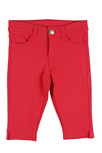 Top Top Damskie spodnie dresowe Panpopi, Rojo, 3-4 Lata