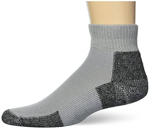 thorlo s Unisex Jmx skarpety do biegania, szare, średnie