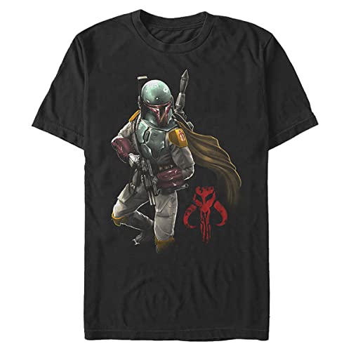Star Wars T-shirt męski, Czarny, 4XL