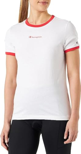 Champion Damska koszulka Legacy Heritage Block S/S, biała, XS