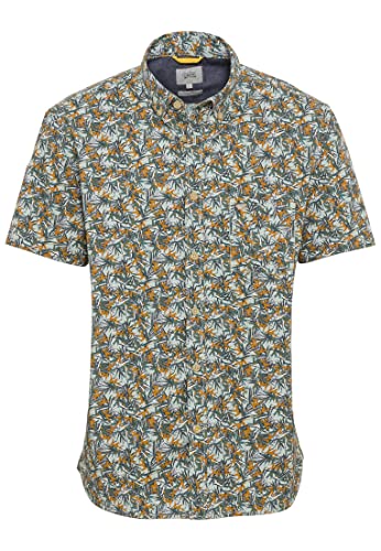 camel active Męska koszula 409211/1S21, jasnozielona, XXL, Light Aqua Green, XXL