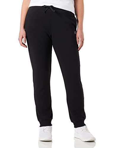 Champion Damskie spodnie treningowe Rochester 1919, z logo Rib Cuff, regularne, czarne, XL, czarny, XL