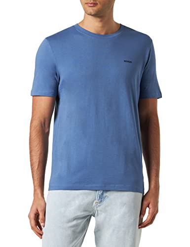 HUGO T-shirt męski, Open Blue479, XS