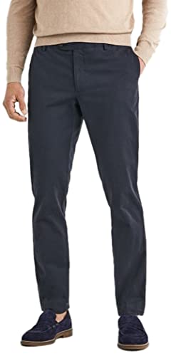 Hackett London Kensington wąskie spodnie męskie, 595navy, 30W / 28L