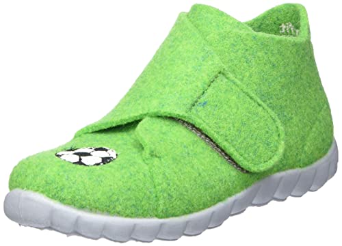 Superfit Happy WOLLFILZ kapcie domowe, GRüN 7000, 30 EU