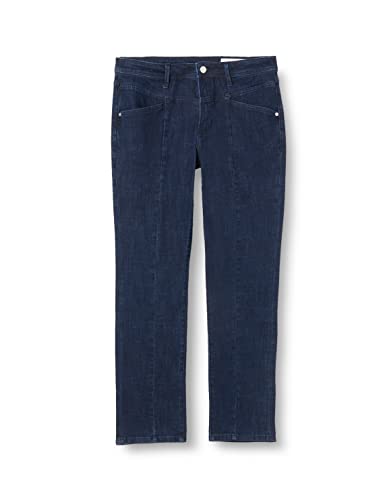 s.Oliver Damskie spodnie jeansowe 7/8 jeans spodnie 7 8, niebieskie, 38 EU, niebieski, 38