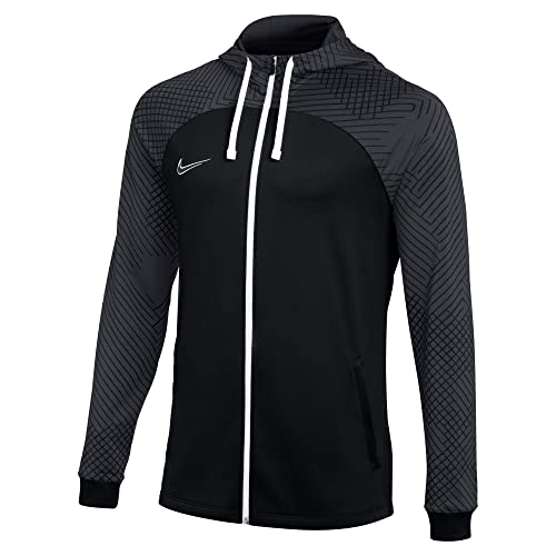Nike Męska kurtka M Nk Df Strk Hd Trk Jkt K, czarna/antracytowa/biała, DH8768-011, 2XL