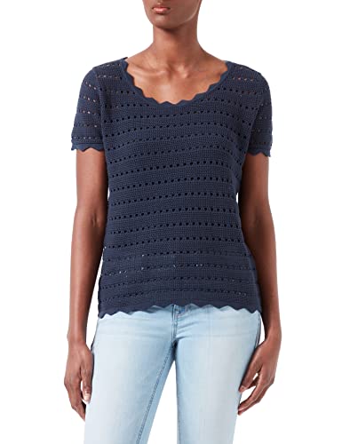 ICHI Sweter damski Ihpalma Ss, 194010/Total Eclipse, L