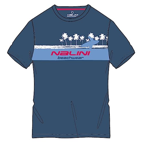 Nalini 03048810100C00.10 Art.NA31 02 koszulka męska niebieska L, NIEBIESKI, L