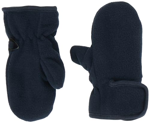 NAME IT Unisex NMNMAR Fleece Mitten 7FO Rękawiczki, Dark Sapphire, 4, Dark Sapphire, 4