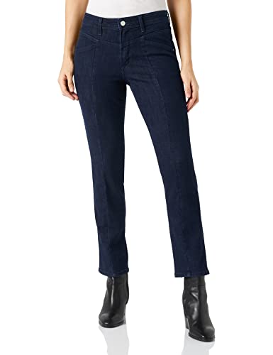 s.Oliver Damskie spodnie jeansowe 7/8 jeans spodnie 7 8, niebieskie, 38 EU, niebieski, 38