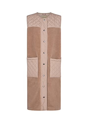 SOYACONCEPT Kamizelka damska, Stucco Brown, XXL