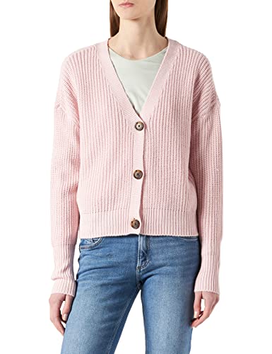 Vero Moda Kobiety Sweter Z Dekoltem W Serek Vmlea Ls Noos Kardigan, Parfait Pink, S