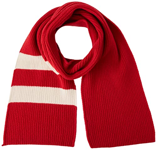 United Colors of Benetton Męski szalik z dzianiny 1344ku003, czerwony 912, jeden rozmiar