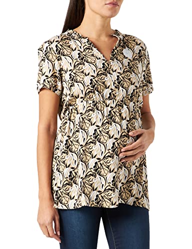 ESPRIT Maternity Damska bluzka Nursing Short Sleeve Allover Print, Gunmetal - 15, 36 PL