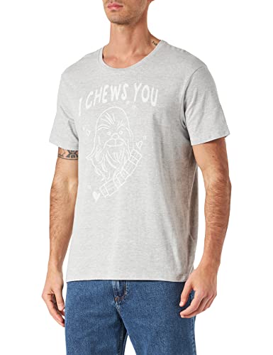 Star Wars Meswmants115 T-shirt męski, szary melanż, L