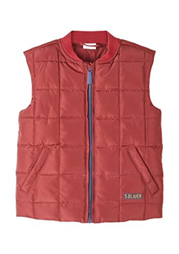 s.Oliver Junior Boy's kamizelka wewnętrzna, czerwona, 110, czerwony, 110