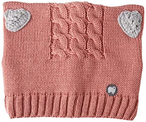 Sterntaler Niemowlęta dziewczynka czapka dziergana uszy czapka, Rosa, 51 cm