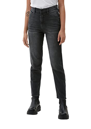 Q/S designed by jeansy damskie 7/8, szary, 32W / 36L