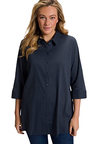 Ulla Popken Damska bluzka bąbelkowa, Królewna Śnieżka, 58-60