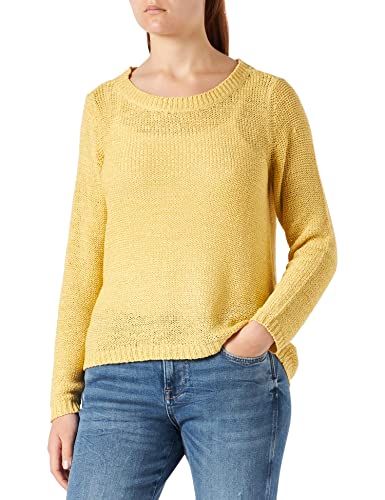 ONLY Damski sweter z dzianiny, Słoma, XL