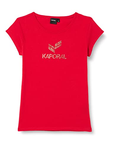 KAPORAL Face koszulka dziewczęca (1 opakowanie), Karmin., 12 lat