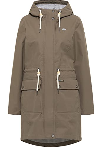 Schmuddelwedda Parka przeciwdeszczowa damska 34319615, błotnisty, S