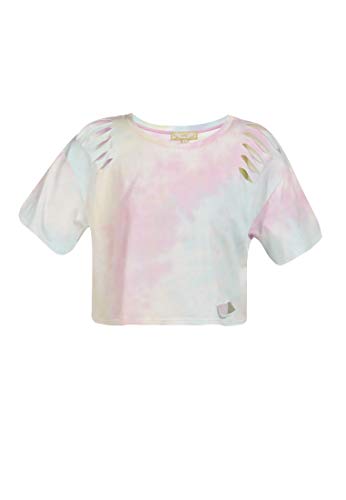 swirlie Koszula damska 77133933, różowo-niebieska, żółta, S, różowy, niebieski, żółty, S