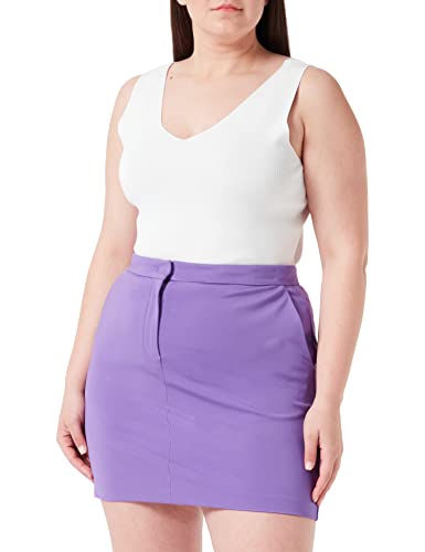 Pinko Damska rewarding Spódnica Stitch Stoff, Yb1_liliowy lawendowy, 70