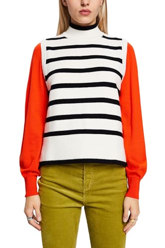ESPRIT Sweter damski, 057/Ice 3, L