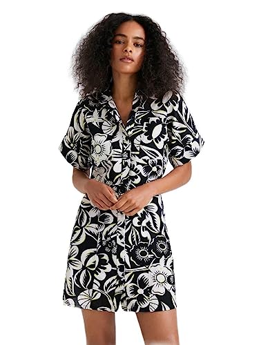 Desigual Damska sukienka casual, czarny, S