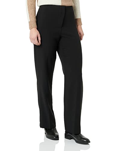 VERO MODA Spodnie damskie VMSANDY HR Straight Pant NOOS, czarny, S x 32L