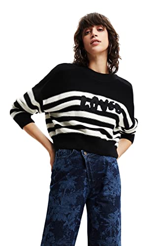 Desigual Sweter damski, czarny, S