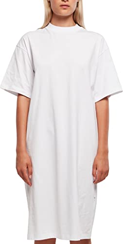 Urban Classics Women's Ladies Organic Long Oversized Tee Dress sukienka, biała, 5XL