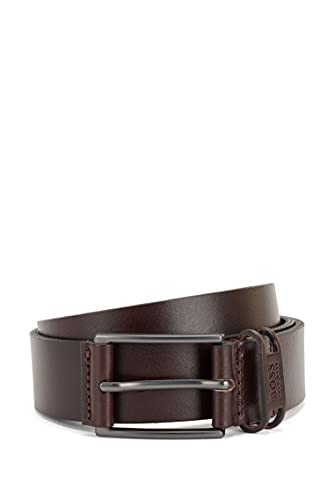 BOSS Pasek męski, Dark Brown202, 105