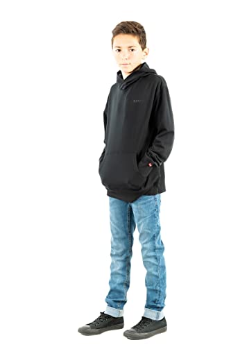 Levi's Kids Chłopięca bluza Lvb Relaxed Core z kapturem, czarny, 14 Lata
