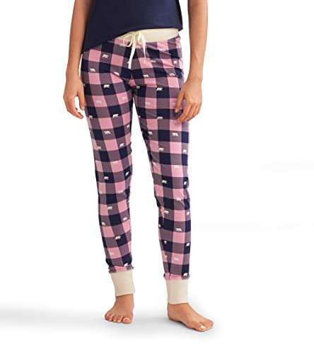 Hatley Damskie legginsy piżamowe na dole, Mama Bear Sleep, M