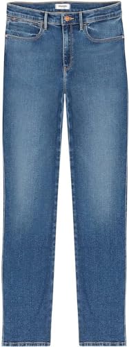 Wrangler Dżinsy damskie slim, Blue Noise, 34W / 34L