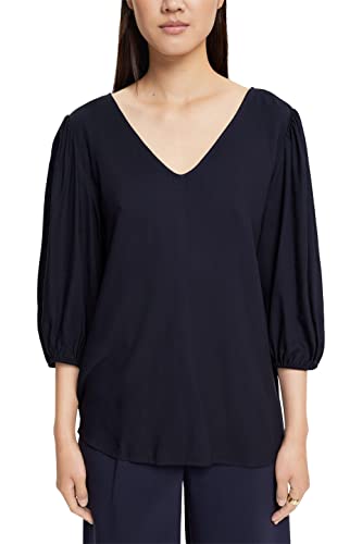 ESPRIT Collection Damska bluzka 082EO1F323, 400/NAVY, XL