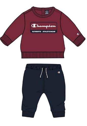 Champion Legacy American Classics TD-Graphic Shop Crewneck Pełna Dziecko, Czerwony TBR/Niebieski Granatowy, 12 mesi