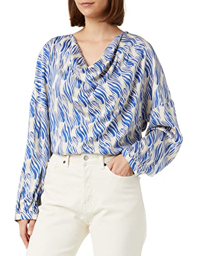 Sisley Bluza damska 5UUFLQ03Q Bluza wielokolorowa, 63A, XS, Wielokolorowy 63a, XS