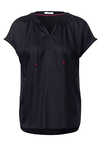 Cecil Damska bluzka wiskoza, B343267, szary (Carbon Grey), M