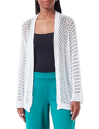 TILDEN Damski kardigan z dzianiny, biały (wollweiss), XL