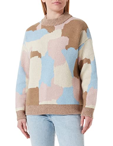 Noa Noa Women's MalouNN sweter damski, Art Multicolour, XL