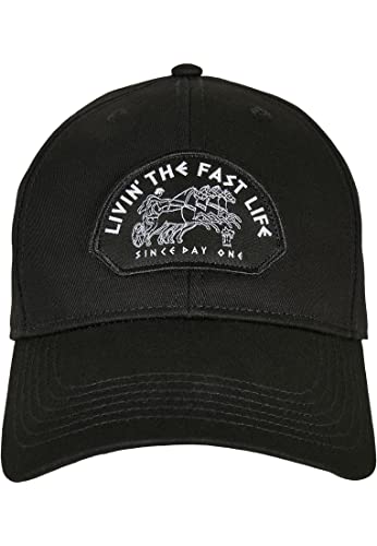 Cayler & Sons Unisex Antique Life Curved Cap czapka baseballowa, czarna/biała, jeden rozmiar